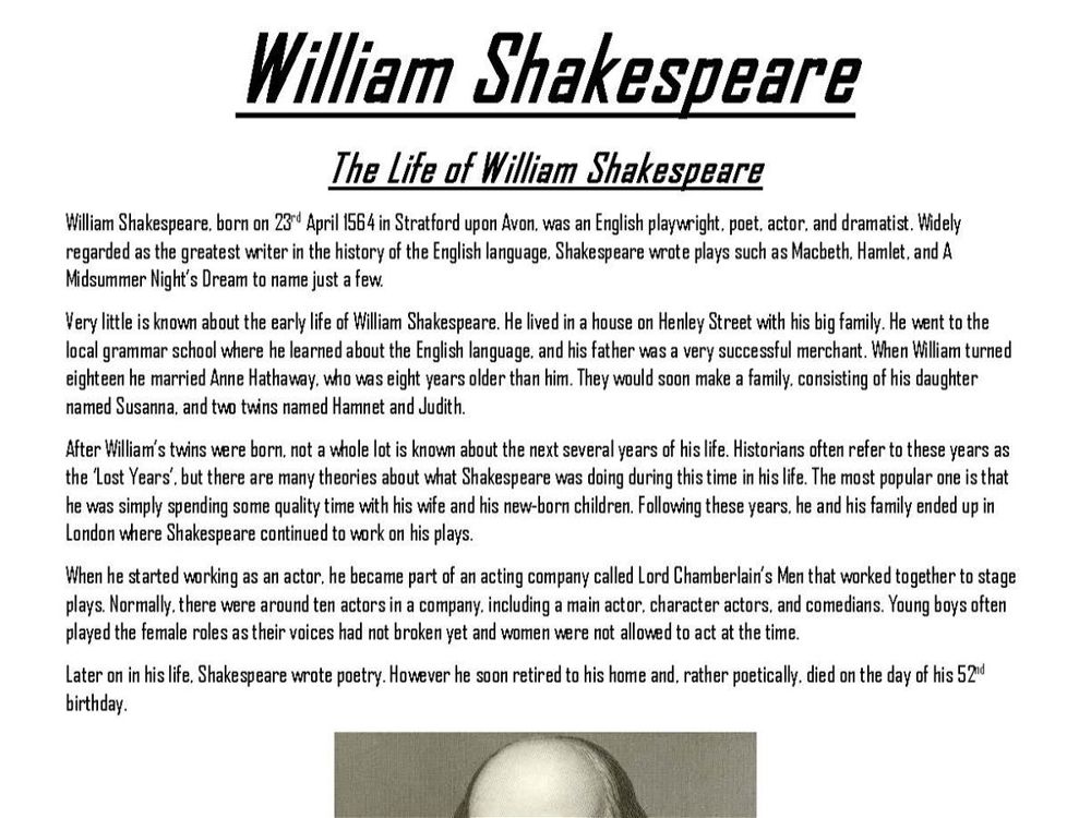 Year 7 Pupils Pass On Shakespeare Knowledge - Image