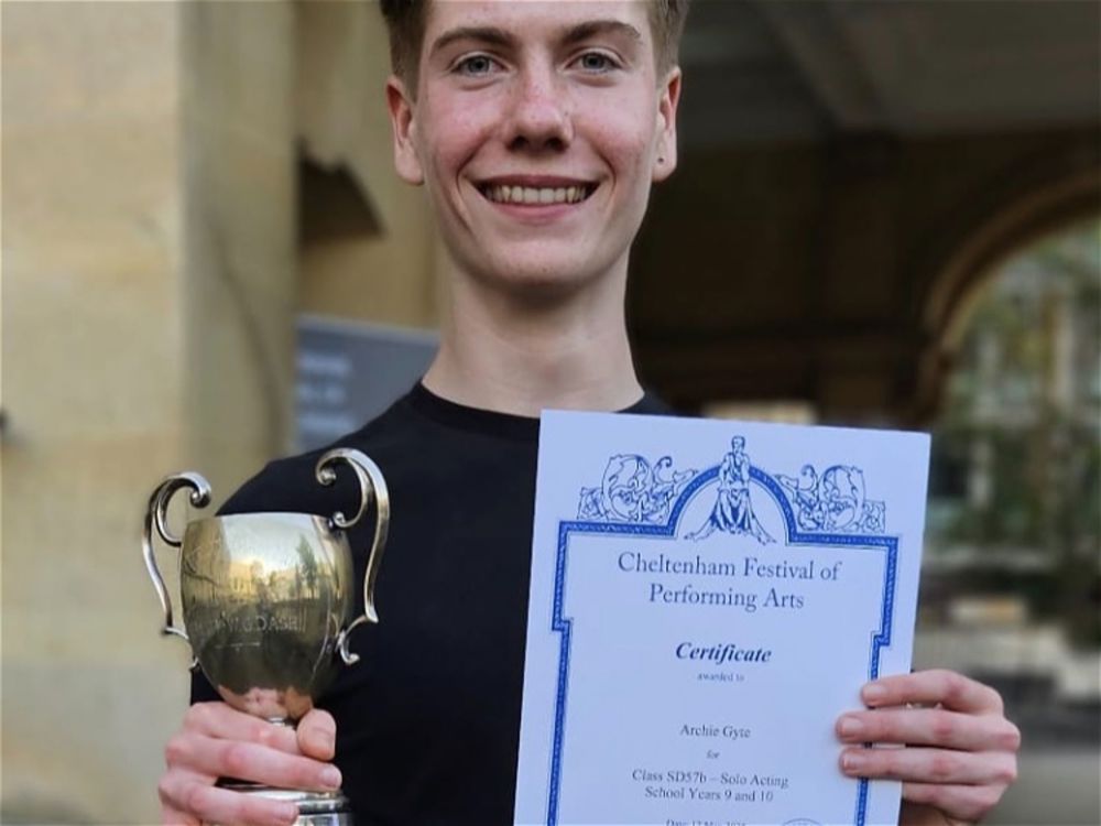 Drama Festival Success for Archie - Image