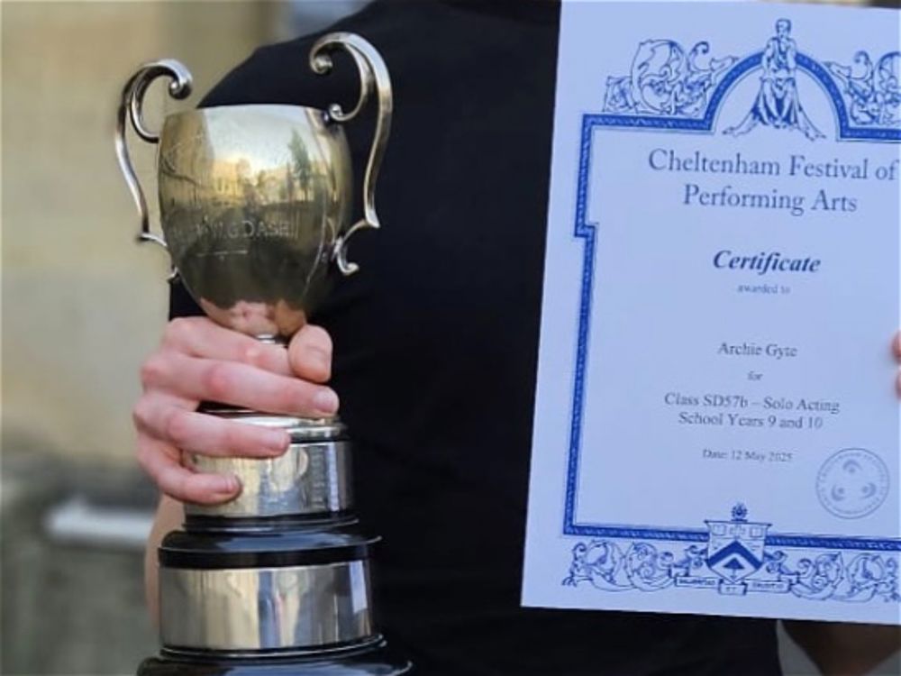 Drama Festival Success for Archie - Image