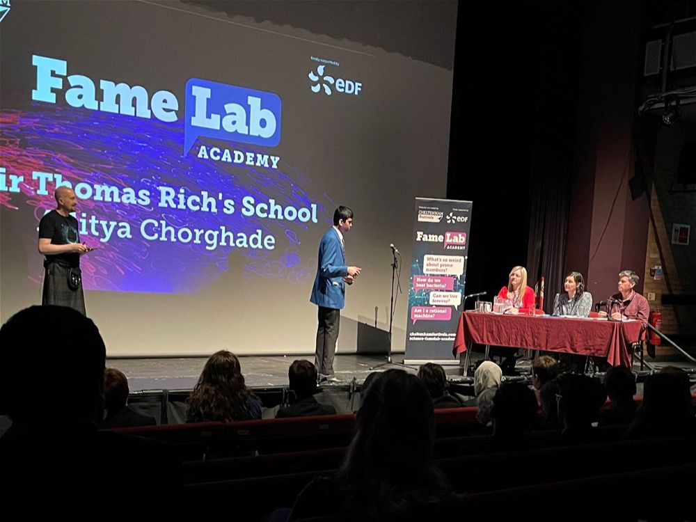 Aditya Wins Gloucestershire FameLab STEM Final - Image