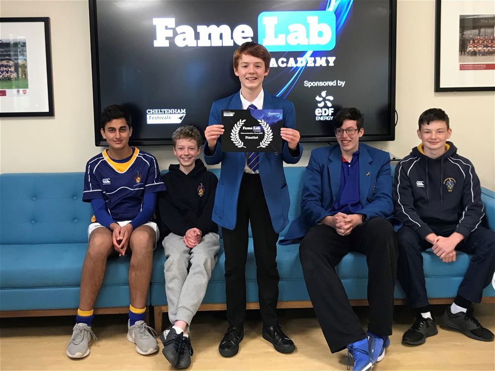 Year 10 FameLab Finalist - Image