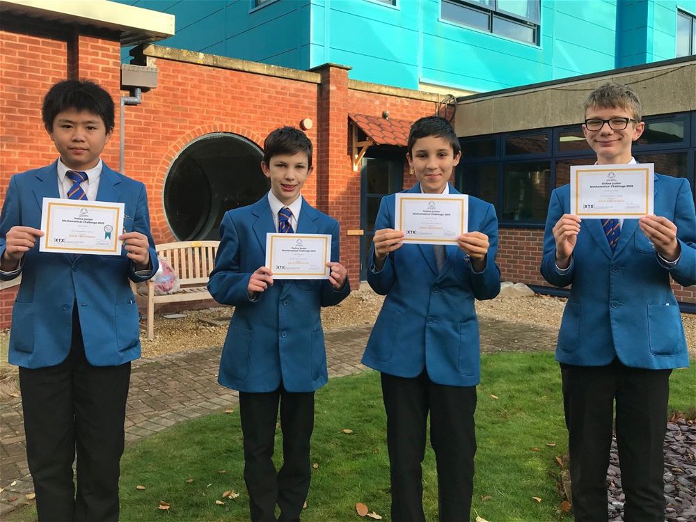 UKMT Maths Challenge Success - Image