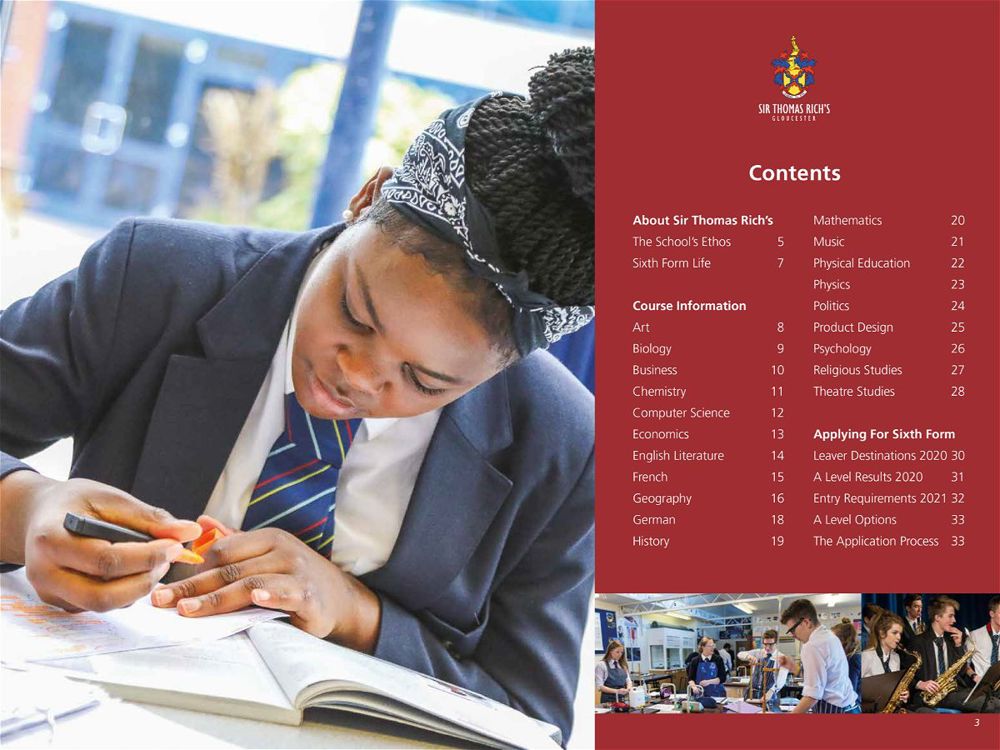 New Sixth Form Prospectus Available Online - Image