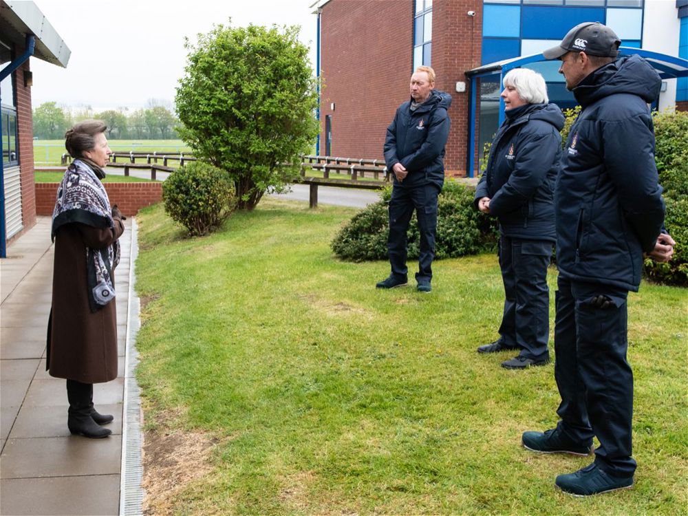 HRH The Princess Royal Visits Sir Thomas Rich's - Image